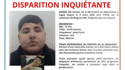Disparition inquiétante d'un adolescent dans le Rhône | mLyon