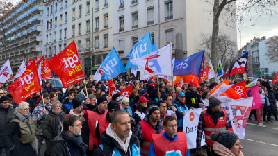 Entre 25 000 et 45 000 manifestants contre la réforme des retraites à Lyon | mLyon