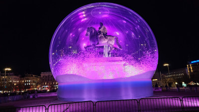 Fête des Lumières à Lyon : la boule à neige de la place Bellecour désignée oeuvre préférée des visiteurs | mLyon