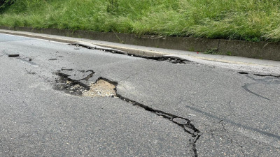 Fortes pluies à Lyon : la Montée de la Boucle fermée à la circulation pour au moins trois semaines | mLyon