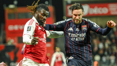 Héroïques, les Lyonnais arrachent un nul à Brest malgré une infériorité numérique | mLyon