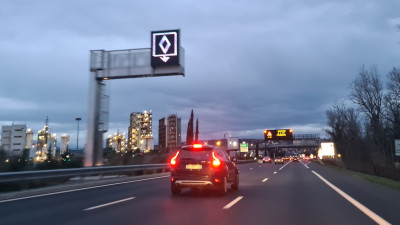 Les radars thermiques sont activés : ça flashe sur la voie de covoiturage de la M6/M7 ! | mLyon