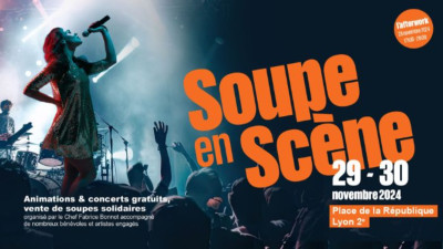 Manger de la soupe en faisant une bonne action ? Le concept fou du festival solidaire 