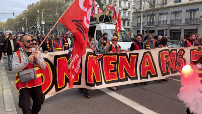 Manifestation du 6 avril : entre 13 000 et 32 000 personnes dans le cortège à Lyon | mLyon