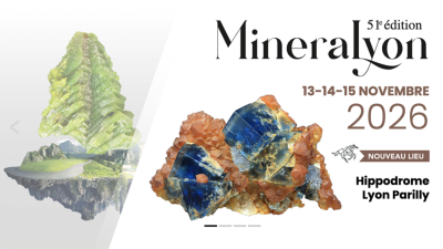 Mineralyon 2026 : les merveilles de la Terre s'exposent à Lyon-Parilly | mLyon