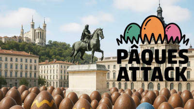 Pâques Attack : l'événement gourmand qui va transformer Lyon en terrain de jeu géant ! | mLyon