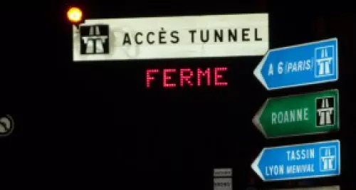 Des travaux nocturnes cette semaine sous le tunnel de Fourvière