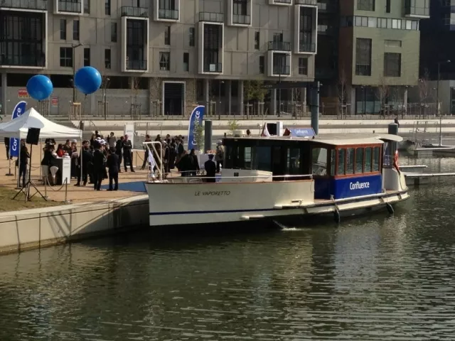 Bientôt un deuxième Vaporetto vers la Confluence à Lyon