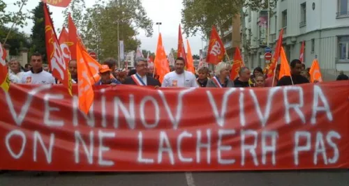 Vénissieux : nouveau rassemblement devant le site de Veninov lundi matin