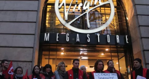 Virgin Megastore: les repreneurs éventuels ont jusqu’à ce vendredi pour se manifester